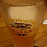 Mekikinoginji - 生ビールで乾杯。夏はこれがなおうまし！ 糖質なんて気にしない！