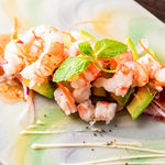 avocado and shrimp cocktail sauce