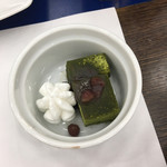 菊水 - 抹茶のデザートです