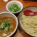 麺屋 高橋 - 味噌つけめん(中)&ネギ増し