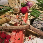 バー カヴァロ - 糸島野菜の山葵風味のバーニャカウダ