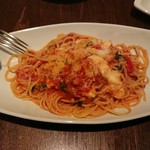 il luogo di TAKEUCHI - 岡本さん家のトマトとモッツァレラチ－ズのトマトソース　1,700円