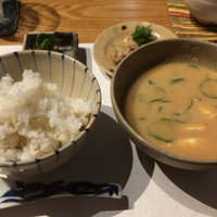 懐韻 - 宮崎の郷土料理冷や汁。魚は焼き鯖ではなく鮭。