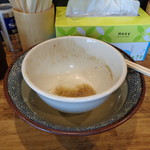 煮干し中華そば 一剣 - ごちそうさまでした