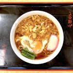 小諸そば - たぬきそば（340円）＋玉子（50円）