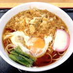 小諸そば - たぬきそば（340円）＋玉子（50円）