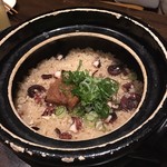 Inaho Shokudou Higashiguchi - トウモロコシと新生姜の土鍋ごはん