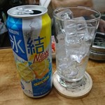 伊勢屋酒店 - 氷結レモンロング。