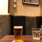 GRILL & PUB The NICK STOCK GINZA SIX - エビス（２分の１、５４０円）