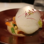 グランド ダイア - 天然真鯛のポワレ ソース・ヴァンブラン