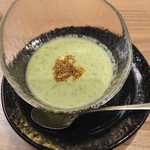 人結 - 枝豆冷製スープ