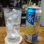 伊勢屋酒店 - 氷結レモンロング。