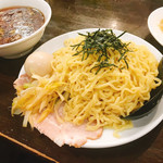 壱 - つけ麺、大盛です。（2019.8 byジプシーくん）