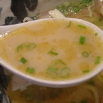 麪家ひばり - 白湯スープ