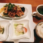 Ajikoubou Masa - 日替わりランチ 唐揚げ黒酢風味　９８０円