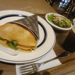 CREPERIE CAFE Sucre - クレープセット