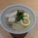 RAMEN 火影 - 【限定】あさりラーメン　トリュフ香るあっさりレモン