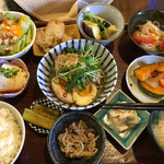 古民家 そらＣａｆｅ - そらカフェランチ 1250円