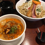 麺屋あごすけ - 甘海老つけ麺 大盛