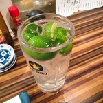 城喜元 - 生スダチサワー2杯目