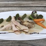 Schmidt's Restaurant & Gourmetcatering - Maize-fed chicken breast from Saxony♪