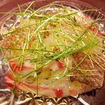 イル アオヤマ - ●カルパッチョ、三河湾の真鯛