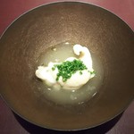 イル アオヤマ - ●スープ、クエ、三重県