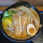 Ramensenkemisoichi - 濃厚味噌らーめん　麺大盛