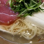 ラーメン巌哲 - 鮪塩冷やし