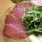 ラーメン巌哲 - 鮪塩冷やし