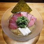 ラーメン巌哲 - 鮪塩冷やし