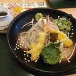 Syokujidokoro Kaguya - 冷やし海老天おろし蕎麦