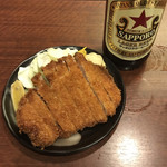 立ち呑み くにし - トンカツ