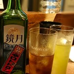 NAGA・CHO・BA - コーヒー酎と緑ハイ