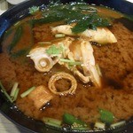 一作鮨 - 赤だしです。