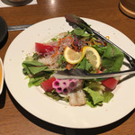 113150578 - 【菜】祭り炙り蛸とプレッシュ野菜カルパッチョ仕立て