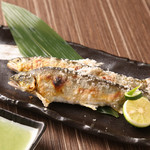 ★Grilled sweetfish with salt