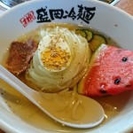 Yakiniku Reimen Yamanakaya - 盛岡冷麺（辛味別盛り）