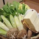 Nihonryouritaketsuru - 竹鶴のてっちりの野菜