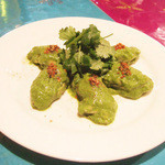 ガラムマサラ - 牡蠣の冷製 パクチーソースのマリネ
