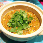 ガラムマサラ - 納豆と鯖のカレー