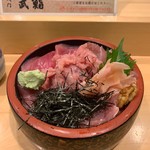 大門 武鮨 - 鉄火丼¥1,100