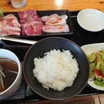 のむら食堂 - 焼き肉セット950円