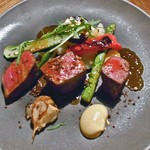 28&Vin - 牛赤身肉のステーキ