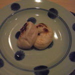 まき村 - 河豚の白子焼