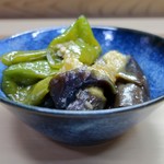 家庭料理 小川 - なすみそからめ