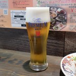 炭火焼 みや澤 - 生ビール