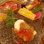 創作イタリアン Gemelli - ウニのパンナコッタ(((o(*ﾟ▽ﾟ*)o)))♡