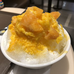 サンマルクカフェ - かき氷マンゴー