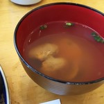 玄海鮨 - 貝汁  付いてますよ。